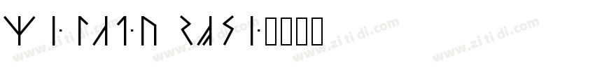 meladu rose字体转换